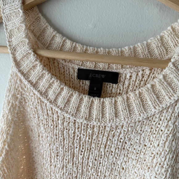 NWOT J. Crew Mina Halter Tank, Cream, Small - Picture 2 of 6